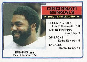 Cincinnati Bengals TL - Pete Johnson