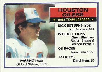 Houston Oilers TL - Gifford Nielsen