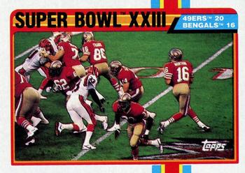Super Bowl XXIII/Montana