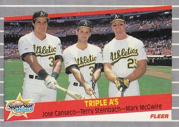 Mark McGwire/Jose Canseco/Terry Steinbach