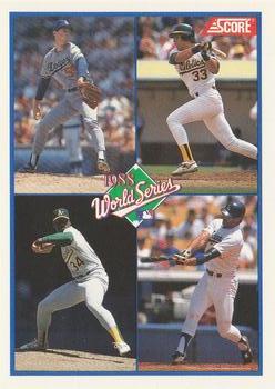 Orel Hershiser/Jose Canseco/Krik Gibson/Dave Stewart