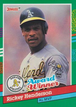 Rickey Henderson MVP