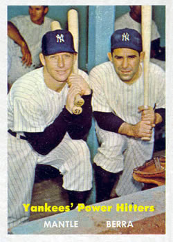 Yankees' Power Hitters - Yogi Berra / Mickey Mantle