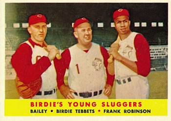 Birdie's Young Sluggers - Frank Robinson / Birdie Tebbetts / Ed Bailey