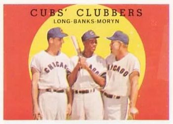 Cubs Clubbers - Ernie Banks / Walt Moryn / Dale Long