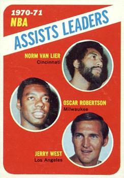 NBA Assists Leaders -  Norm Van Lier / Oscar Robertson / Jerry West