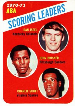 ABA Scoring Leaders - Charlie Scott / John Brisker / Dan Issel