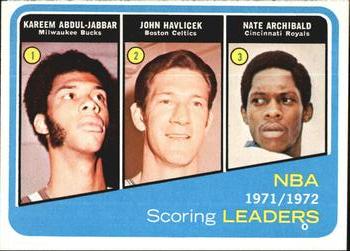 NBA Scoring Leaders - Kareem Abdul-Jabbar / Nate Archibald / John Havlicek