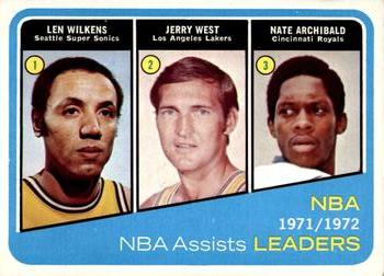 NBA Assists Leaders - Lenny Wilkens / Nate Archibald / Jerry West