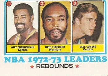 NBA Rebound Leaders - Wilt Chamberlain / Nate Thurmond / Dave Cowens