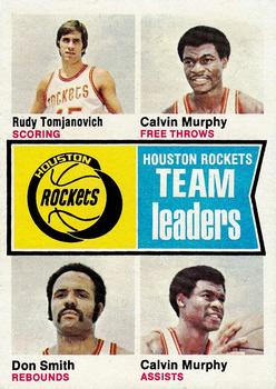 Houston Rockets TL -Don Smith / Calvin Murphy / Rudy Tomjanovich