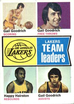 Los Angeles Lakers TL - Gail Goodrich 	Happy Hairston