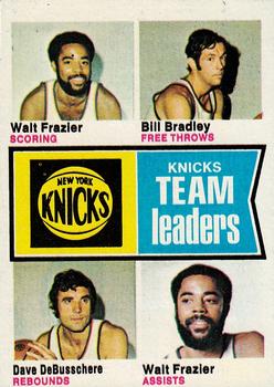 New York Knicks TL - Dave DeBusschere / Bill Bradley / Walt Frazier