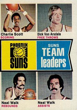 Phoenix Suns TL - Charlie Scott / Neal Walk / Dick Van Arsdale