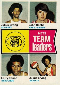 Nets TL - Julius Erving / Larry Kenon / John Roche