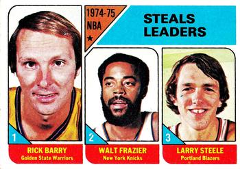 Steals Leaders - Rick Barry / Walt Frazier / Larry Steele