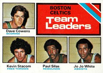 Boston Celtics TL - Jo Jo White / Paul Silas / Kevin Stacom / Dave Cowens