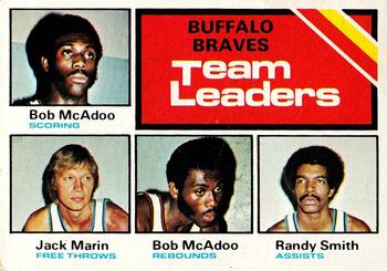 Buffalo Braves TL - Bob McAdoo / Jack Marin / Randy Smith