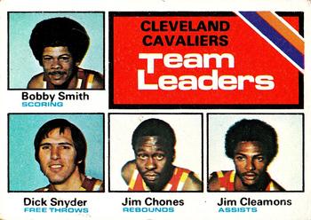 Cleveland Cavs TL - Bobby Smith / Jim Cleamons / Jim Chones / Dick Snyder