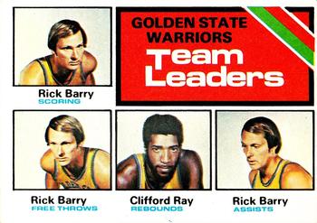 Golden St. Warriors TL - Rick Barry / Clifford Ray
