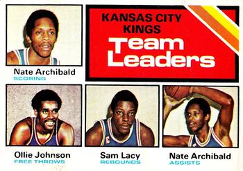 Kansas City Kings TL - Nate Archibald / Ollie Johnson / Sam Lacey