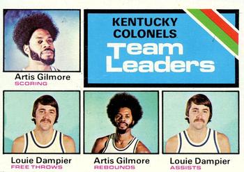 Kentucky Colonels TL - Artis Gilmore/ Louie Dampier