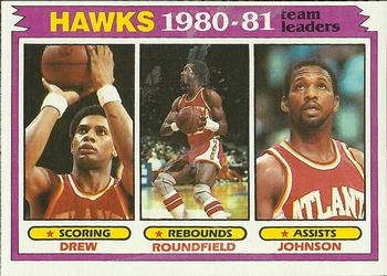 Atlanta Hawks TL - Eddie Johnson / John Drew / Dan Roundfield