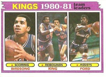 Kansas City Kings TL - Phil Ford / Otis Birdsong / Reggie King