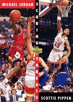 Michael Jordan / Scottie Pippen ST