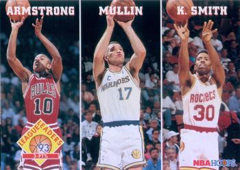 3-point Leaders - B.J. Armstrong / Chris Mullin / Kenny Smith