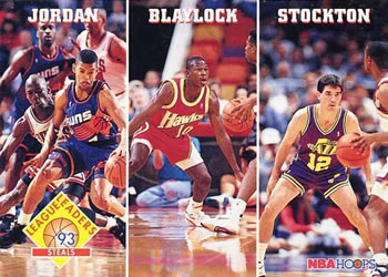 Steals Leaders - Michael Jordan / Mookie Blaylock / John Stockton