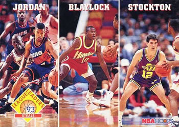 Steals Leaders - Michael Jordan / Mookie Blaylock / John Stockton