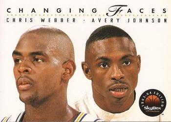 Chris Webber / Avery Johnson CF