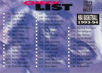 Checklist 91-180