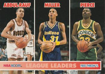 Free Throw Leaders - Mahmoud Abdul-Rauf / Reggie Miller / Ricky Pierce