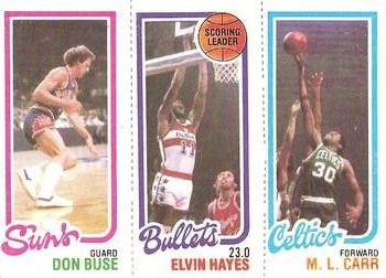 Don Buse / Elvin Hayes TL / M.L. Carr