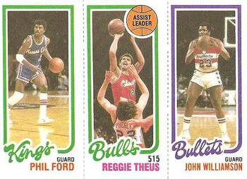 Phil Ford / Reggie Theus TL / John Williamson