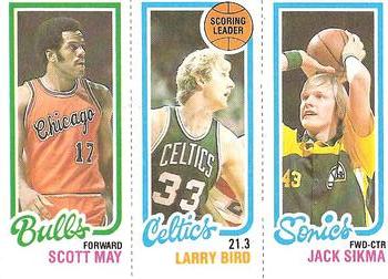 Scott May / Larry Bird TL / Jack Sikma