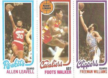 Allen Leavell / Foots Walker TL / Freeman Williams