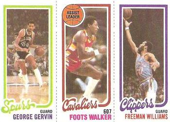 George Gervin / Foots Walker / Freeman Williams
