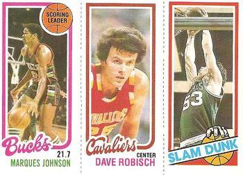 Marques Johnson TL / Dave Robisch / Rick Robey SD