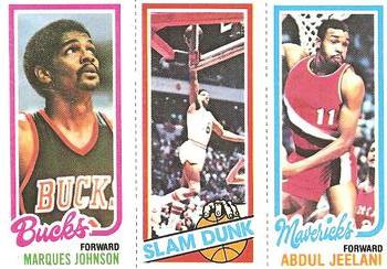 Marques Johnson / Julius Erving SD / Abdul Jeelani