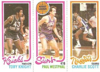 Toby Knight / Paul Westphal TL / Charlie Scott