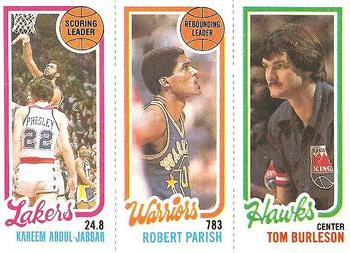 Kareem Abdul-Jabbar TL / Robert Parish / Tom Burleson