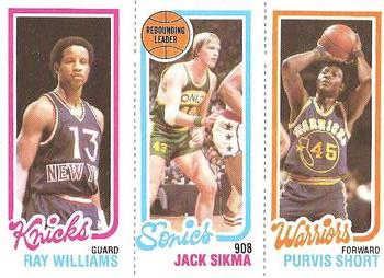 Ray Williams / Jack Sikma TL / Purvis Short