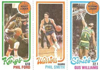 Phil Ford TL / Phil Smith / Gus Williams TL