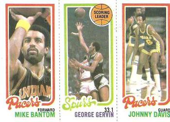 Mike Bantom / George Gervin TL / Johnny Davis