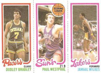 Dudley Bradley / Paul Westphal TL / Jamaal Wilkes