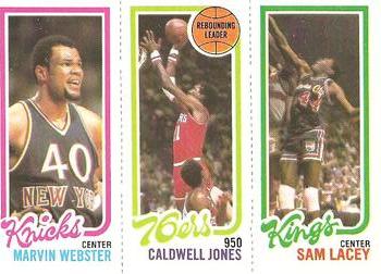 Marvin Webster / Caldwell Jones TL / Sam Lacey