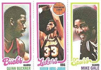 Quinn Buckner / Kareem Abdul-Jabbar TL / Mike Gale